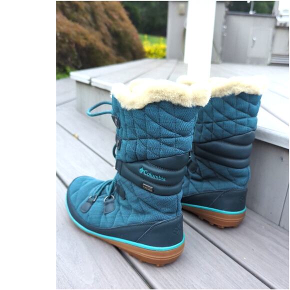Columbia chimera NEW women's out dry Omni grip snow boots size 9  New - Picture 6 of 16